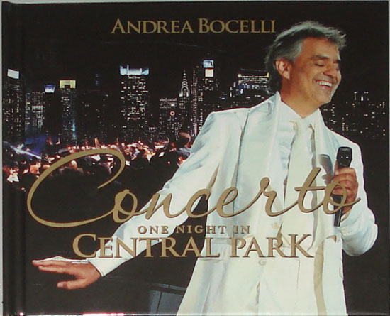 安德烈.波伽利 纽约中央公园演唱会 Andrea Bocelli One Night In Central Park 典藏版