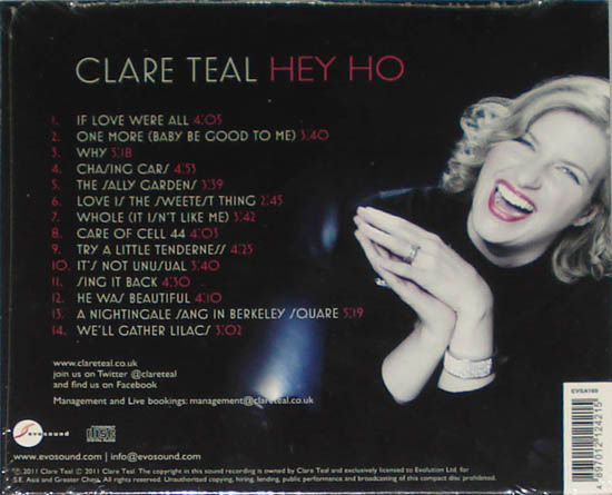 爵士乐发烧女声 Clare Teal Hey Ho