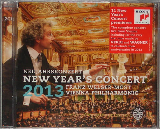 2013年维也纳新年音乐会 莫斯特指挥 美版